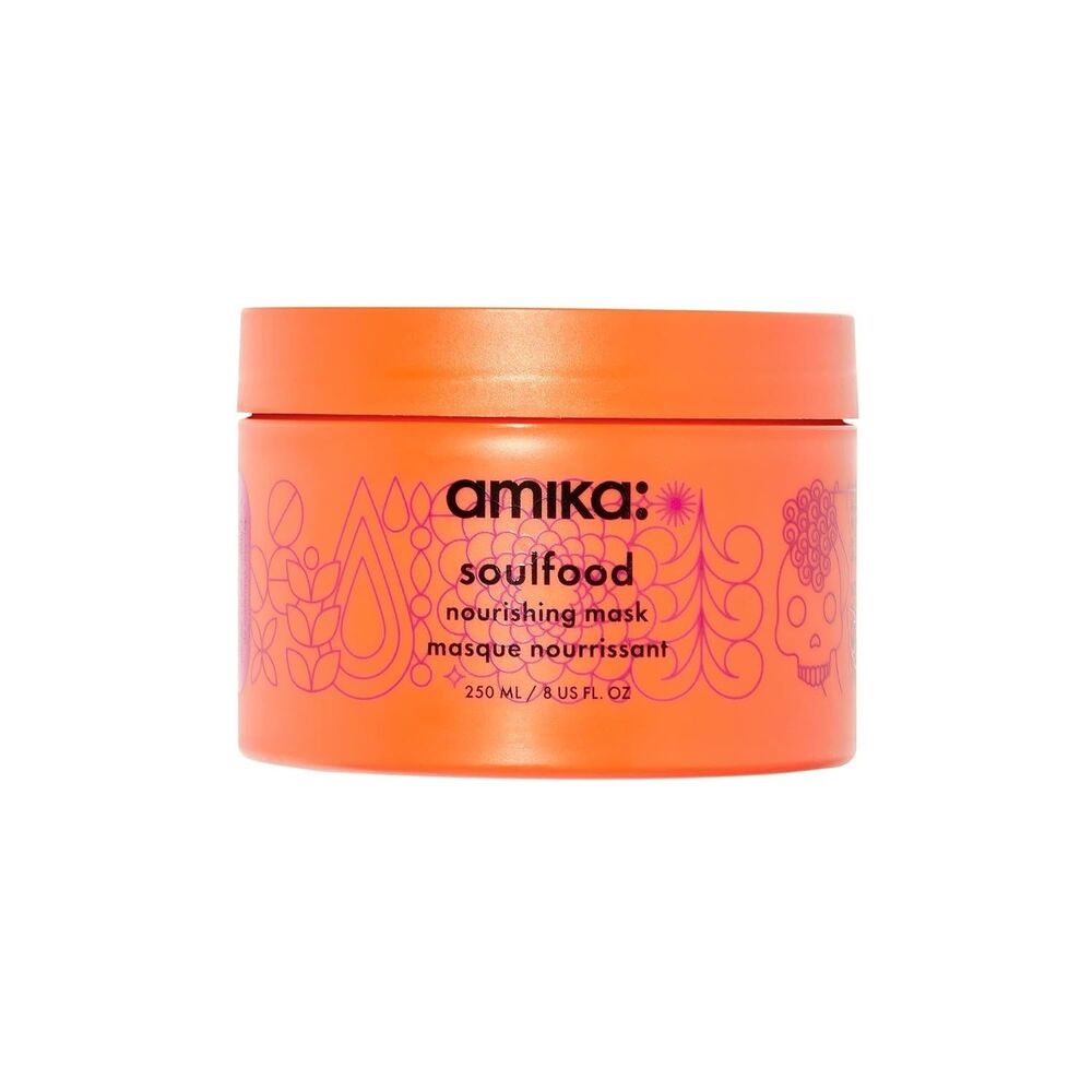 Amika Soulfood Nourishing Mask Deeply Conditions and Restore Vegan White 8 oz